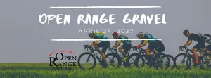 Flyer for Open Range Gravel Race Music Festival in Pratt, in south-central Kansas