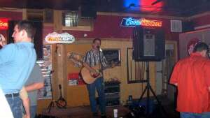 Aaron Traffas plays live music in Manhattan, Kansas