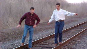Flyer for Aaron and Jim at Judge's Bar and Grill in Hays, in central Kansas