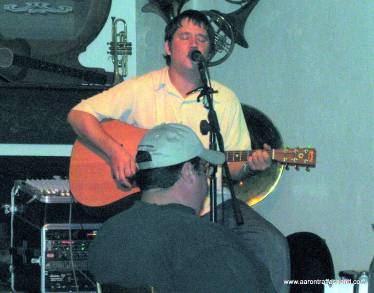 Aaron Traffas acoustic at Professor's Steakhouse and Saloon, photo 3 of 7