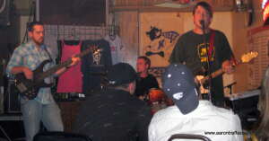 Aaron Traffas Band plays at Mike's Sports Bar in Medicine Lodge, Kan.