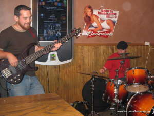 Aaron Traffas Band ag rock with Anthony Farrar in Kiowa Kansas