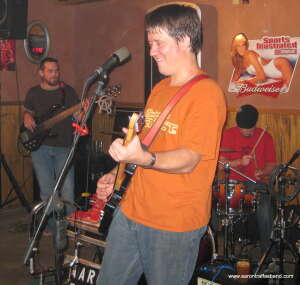 Aaron Traffas Band ag rock with Anthony Farrar in Kiowa Kansas