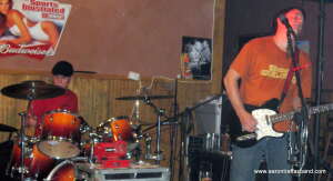 Aaron Traffas Band ag rock with Anthony Farrar in Kiowa Kansas
