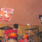 Aaron Traffas Band ag rock with Anthony Farrar in Kiowa Kansas