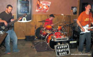 Aaron Traffas Band ag rock with Anthony Farrar in Kiowa Kansas