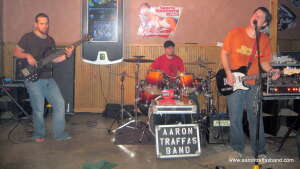 Aaron Traffas Band ag rock with Anthony Farrar in Kiowa Kansas