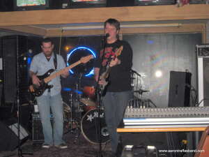 Aaron Traffas Band is Randy Miller, Mason Powell, and Aaron Traffas - live music in Baldwin City, Kansas