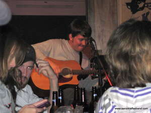 Aaron Traffas at Mike's in Medicine Lodge
