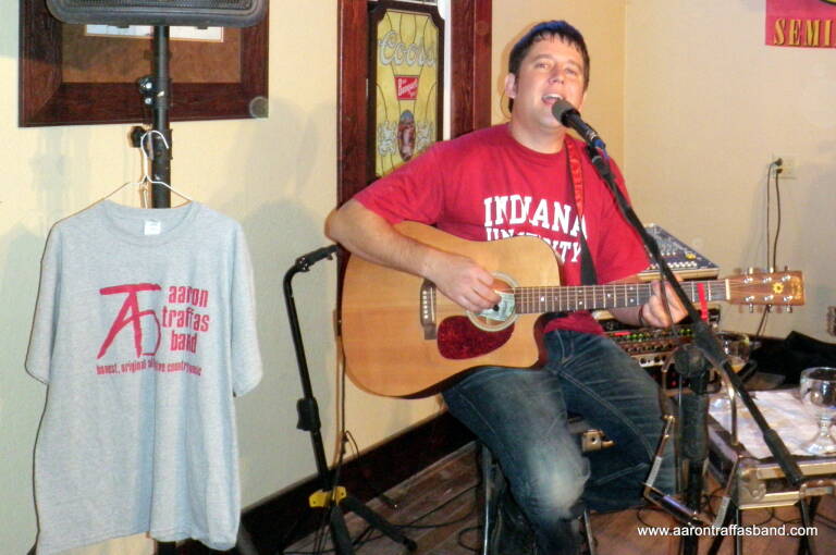 Aaron Traffas acoustic at Buster's Saloon, photo 14 of 17