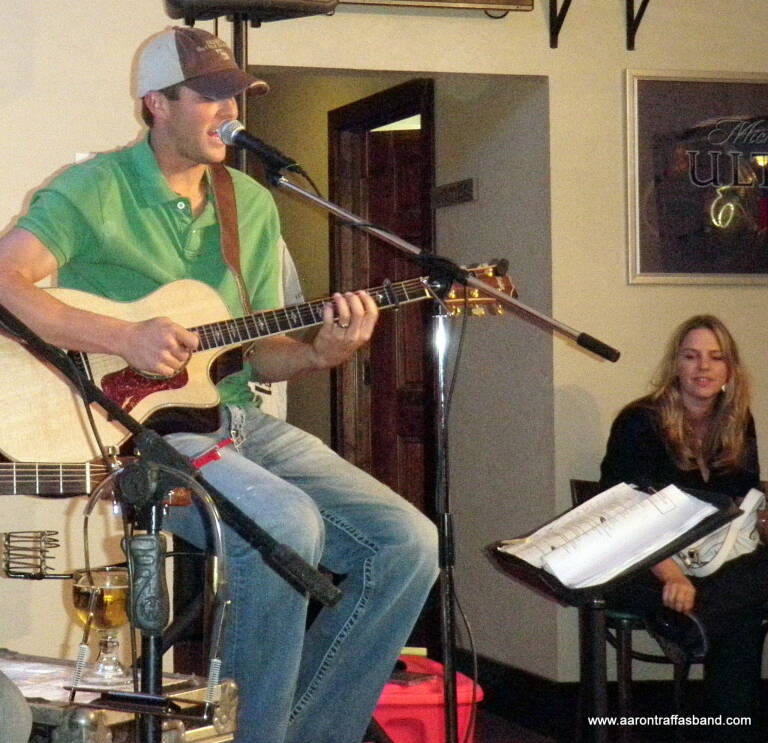 Aaron Traffas acoustic at Buster's Saloon, photo 9 of 17