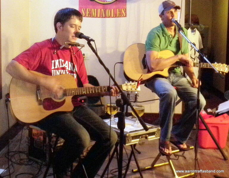 Aaron Traffas acoustic at Buster's Saloon, photo 10 of 17
