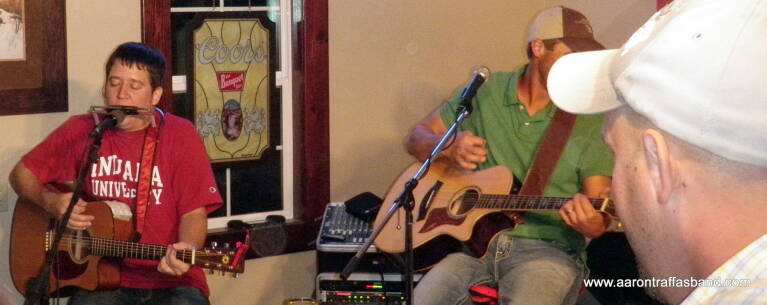 Aaron Traffas acoustic at Buster's Saloon, photo 8 of 17