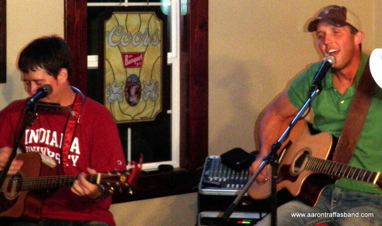 Aaron Traffas acoustic at Buster's Saloon, photo 6 of 17