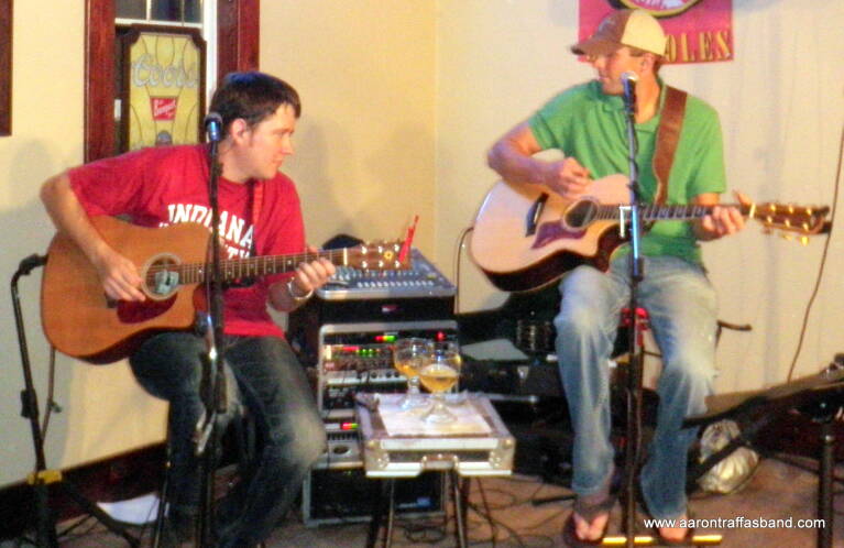Aaron Traffas acoustic at Buster's Saloon, photo 3 of 17