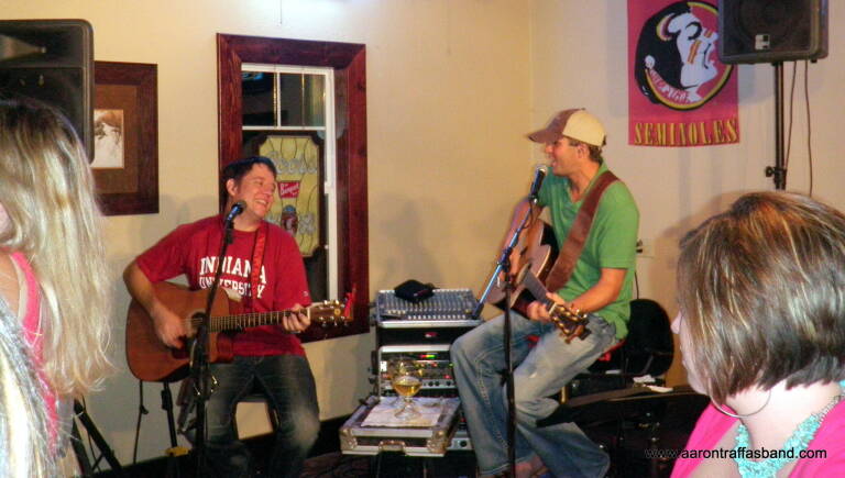 Aaron Traffas acoustic at Buster's Saloon, photo 5 of 17
