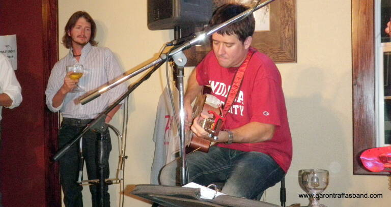 Aaron Traffas acoustic at Buster's Saloon, photo 4 of 17