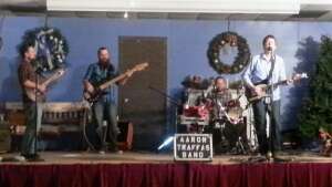 Aaron Traffas Band performing at Heritage Center in Medicine Lodge, in south-central Kansas