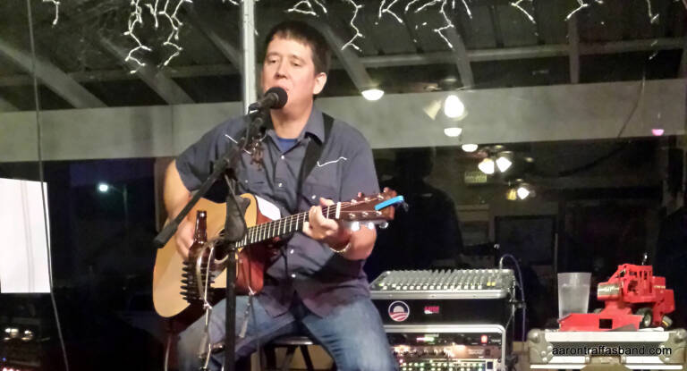 Aaron Traffas acoustic at Buster's Saloon, photo 7 of 11
