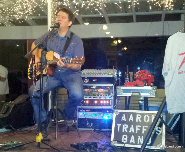 Aaron Traffas acoustic at Buster's Saloon, photo 11 of 11
