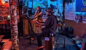 Lulu and the Black Sheep performing at Kirby's Beer Store in Wichita, in south-central Kansas