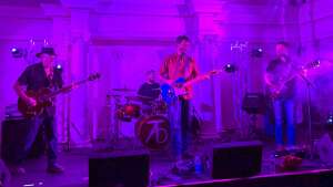 Aaron Traffas Band performing at TempleLive in Wichita, in south-central Kansas