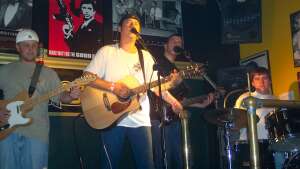 Pearl Grey performing at Brass Rail in Hays, in central Kansas