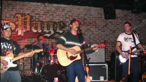 Bleu Edmondson Band performing at The Page in Hays, in central Kansas