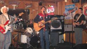 Trevor Burgess Band performing at Bobby T's Bar and Grill in Manhattan, in northeast Kansas