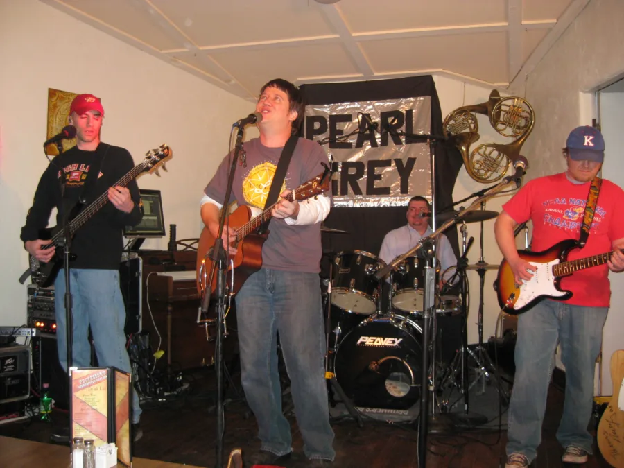 Pearl Grey performing at Professor's Steakhouse and Saloon in Hays, in central Kansas